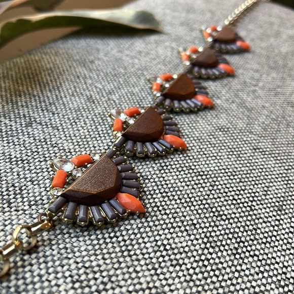 ✨ Y2K Vintage Anthropologie Boho Statement necklace ✨ - Picture 16 of 17